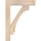 Ekena Millwork Imperial Block Smooth Bracket w/ Offset Brace, Douglas Fir, 5 1/2"W x 22"D x 30"H BKT0604X22X30IMP05SDF - alternate 3